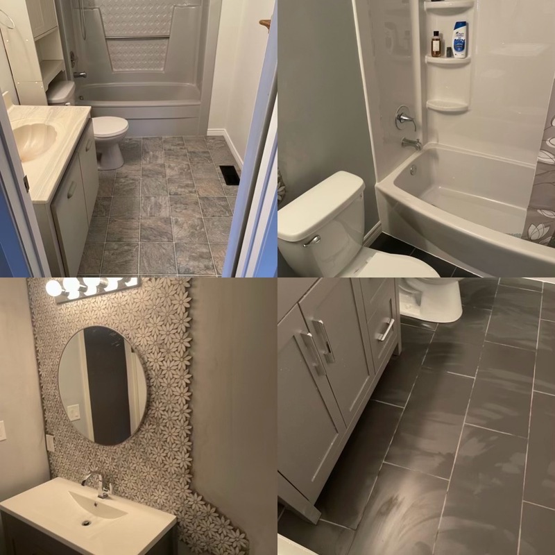 Bathroom renovations